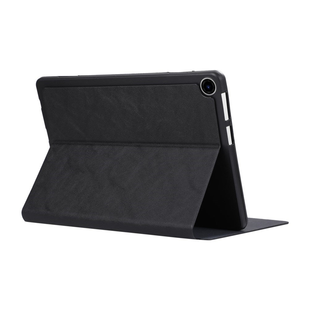 EIDERWOOD Lenovo Tab 10.1" Kunstlæder Tablet Cover m. Stander - Sort