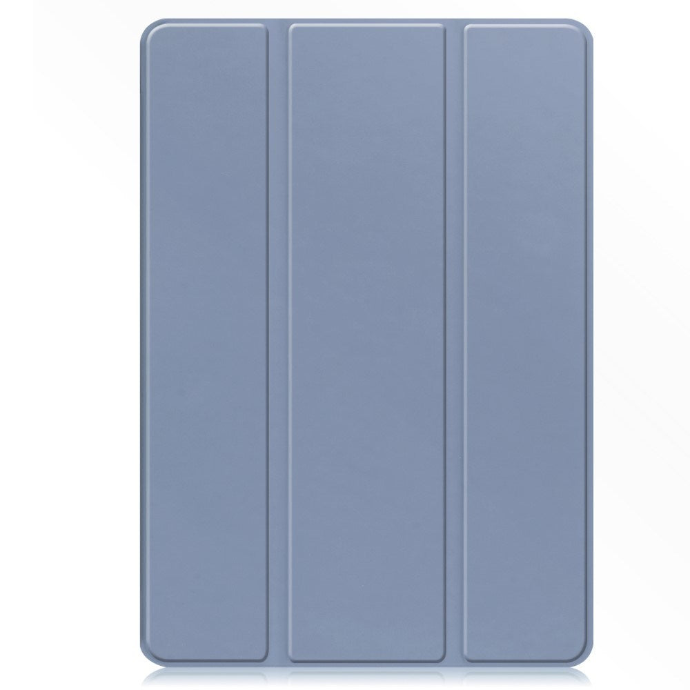 EIDERWOOD Samsung Galaxy Tab S10 FE+ (Plus) Tri-Fold Kunstlæder Tablet Cover m. Stylus Pen Holder - Lavendel