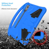 EIDERWOOD Lenovo Idea Tab Pro Tablet Håndværker Cover m. Stå Funktion og Håndtag - Blå