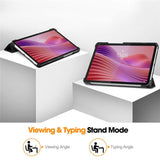 EIDERWOOD Lenovo Tab One 8.7" Kunstlæder Flip Cover - Sort