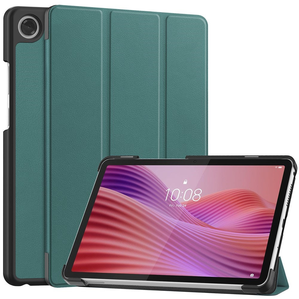 EIDERWOOD Lenovo Tab One 8.7" Kunstlæder Flip Cover - Grøn