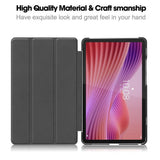 EIDERWOOD Lenovo Tab One 8.7" Kunstlæder Flip Cover - Grøn