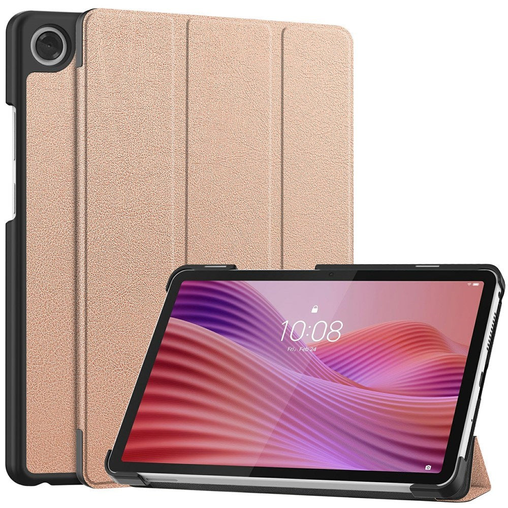 EIDERWOOD Lenovo Tab One 8.7" Kunstlæder Flip Cover - Rose Gold
