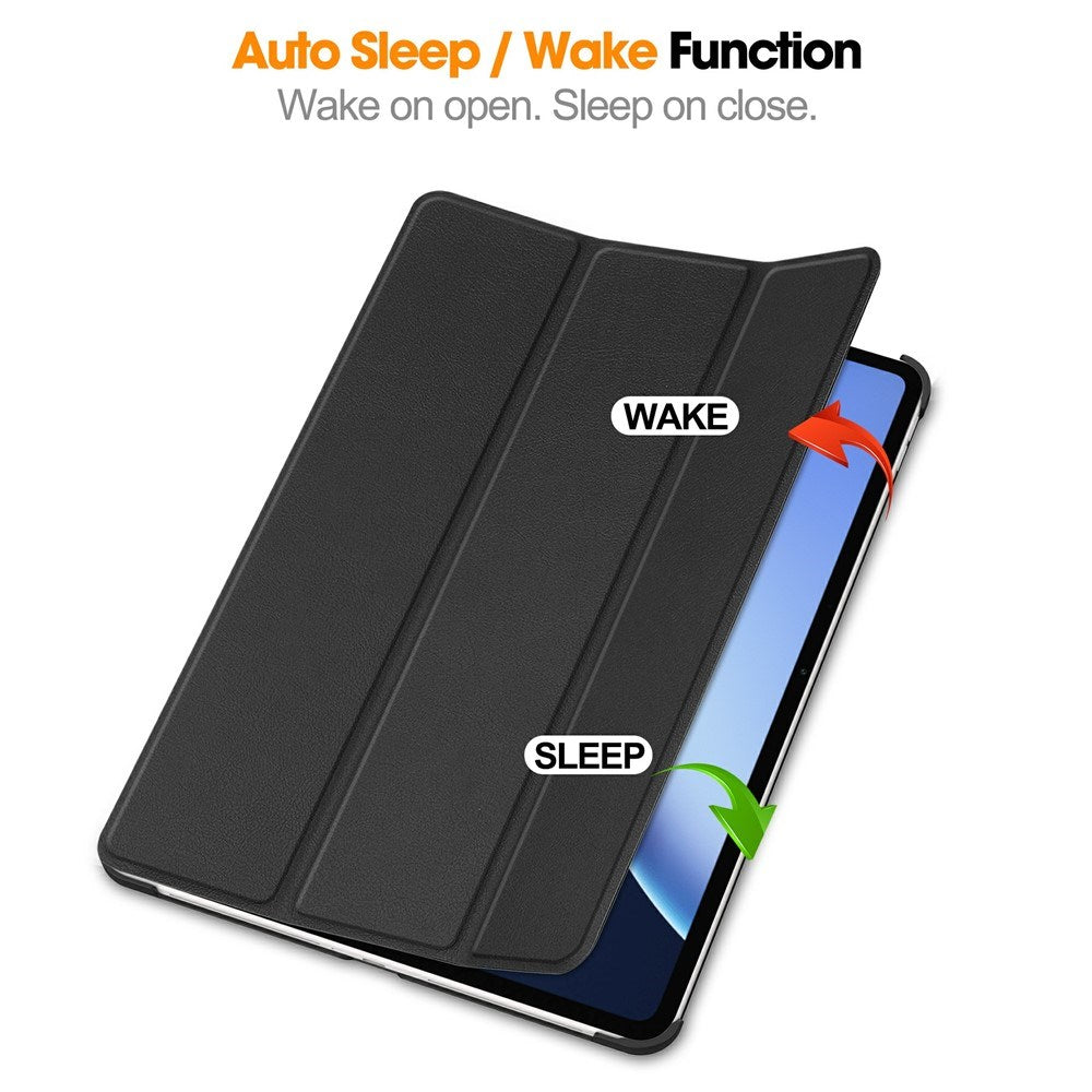 EIDERWOOD OnePlus Pad 3 Kunstlæder Flip Cover - Sort