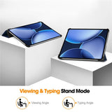 EIDERWOOD OnePlus Pad 3 Kunstlæder Flip Cover - Blå