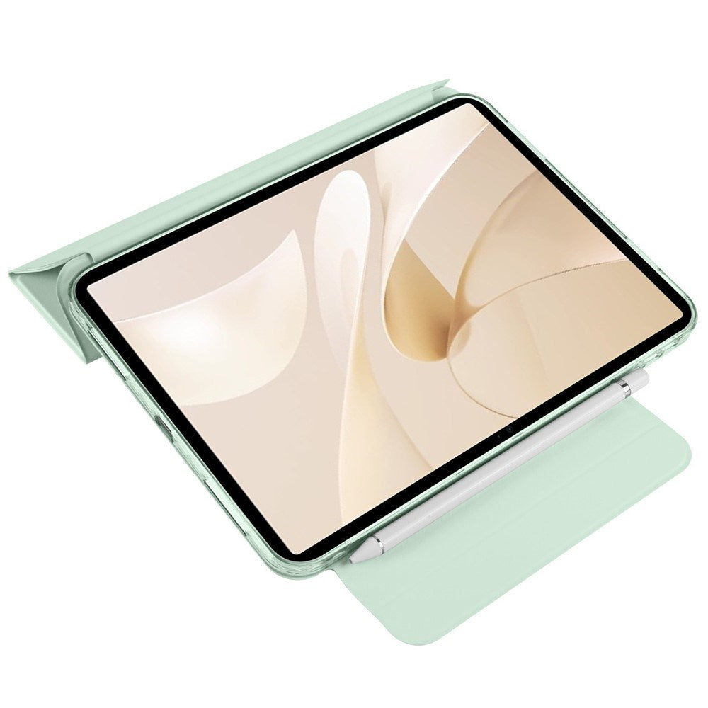 EIDERWOOD Huawei MatePad 12 X Flip Læder Tablet Cover - Grøn