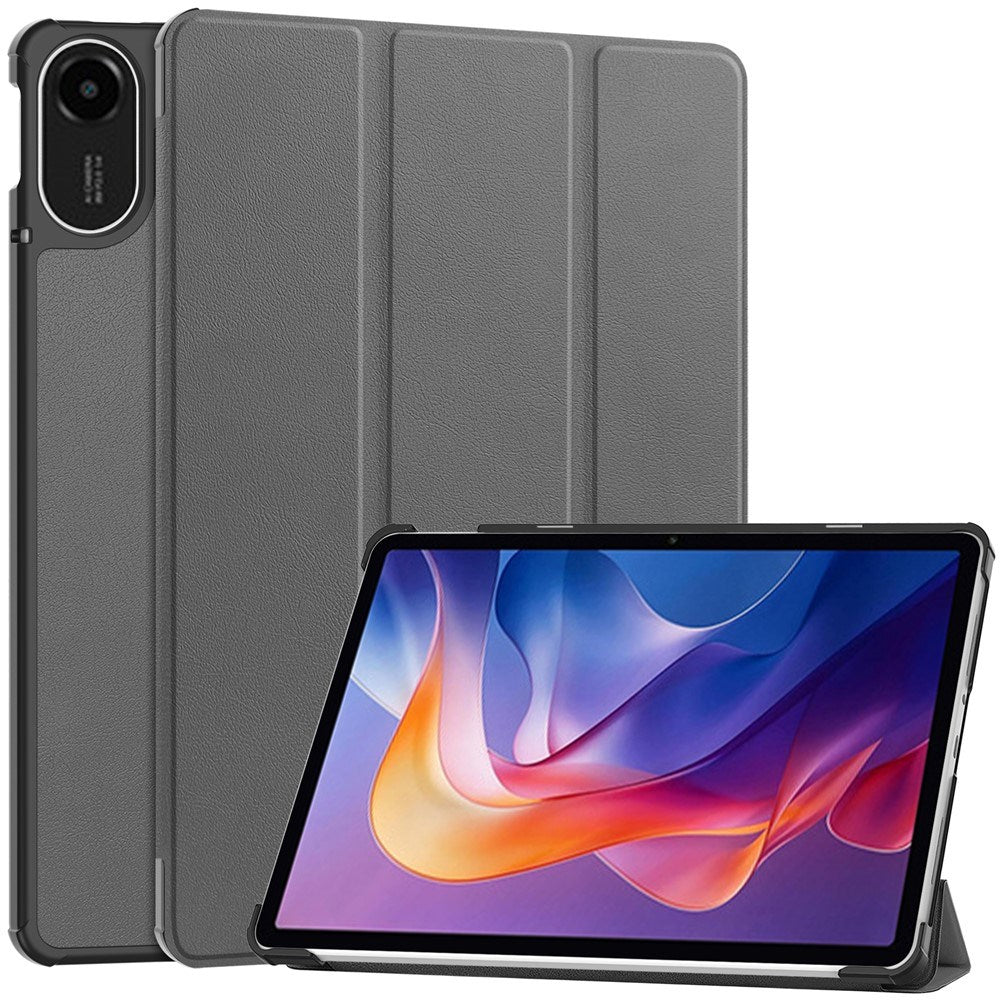 EIDERWOOD Xiaomi Redmi Pad 2 Kunstlæder Flip Tablet Cover - Grå