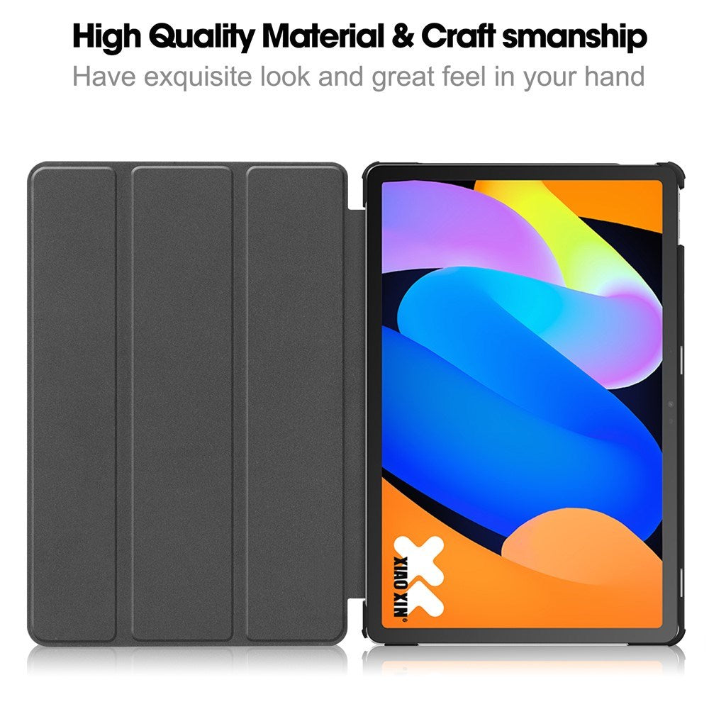 EIDERWOOD Lenovo Idea Tab 11 Kunstlæder Flip Tablet Cover - Grøn