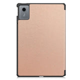 EIDERWOOD Lenovo Idea Tab 11 Kunstlæder Flip Tablet Cover - Rose Gold