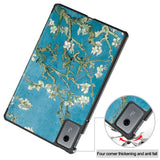 EIDERWOOD Lenovo Idea Tab 11 Kunstlæder Tablet Cover m. Motiv - Blomster
