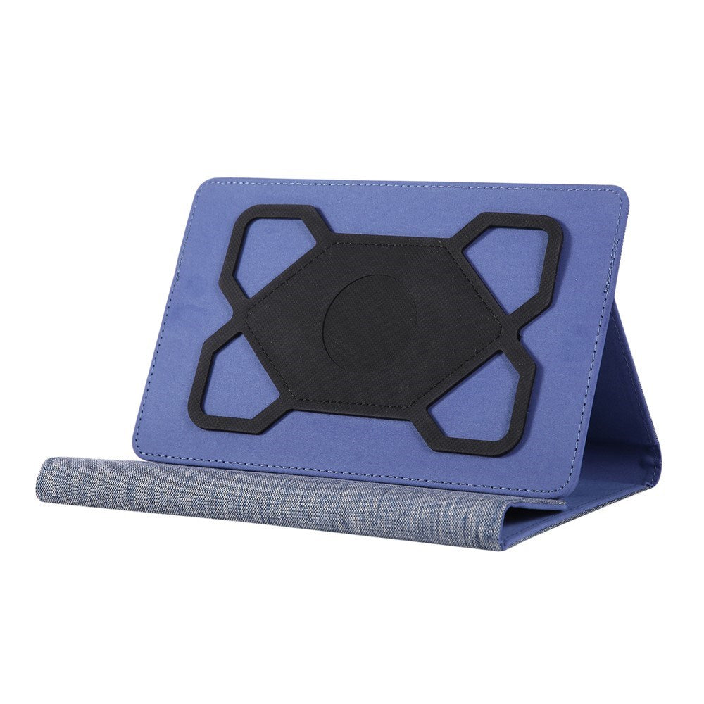 Universal Tablet Flip Cover m. Ståfunktion - EIDERWOOD - 18 x 26.5 cm - Blå