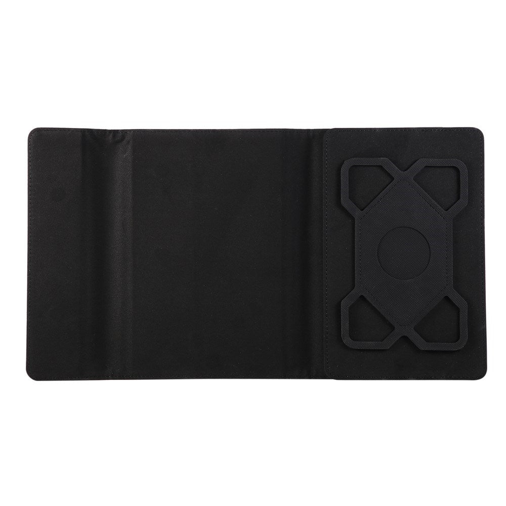 Universal Tablet Flip Cover m. Ståfunktion - EIDERWOOD - 18 x 26.5 cm - Sort