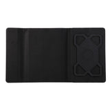 Universal Tablet Flip Cover m. Ståfunktion - EIDERWOOD - 18 x 26.5 cm - Sort
