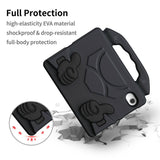 iPad Mini (2024 / 2021) - EIDERWOOD Børne Cover m. Thumb Kickstand - Sort