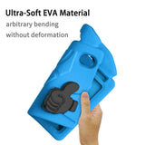 iPad Mini (2024 / 2021) - EIDERWOOD Børne Cover m. Thumb Kickstand - Blå