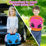 iPad Mini (2024 / 2021) - EIDERWOOD Børne Cover m. Thumb Kickstand - Blå