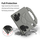 iPad Mini (2024 / 2021) - EIDERWOOD Børne Cover m. Thumb Kickstand - Grå