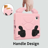 iPad Mini (2024 / 2021) - EIDERWOOD Børne Cover m. Thumb Kickstand - Lyserød