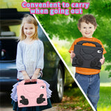 iPad Mini (2024 / 2021) - EIDERWOOD Børne Cover m. Thumb Kickstand - Lyserød