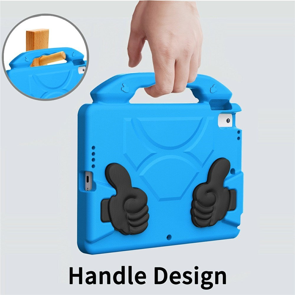 EIDERWOOD iPad 10.2" (2021 / 2020 / 2019) / Air (2019) Børne Tablet Cover m. Indbygget Ståfunktion - Blå