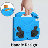 EIDERWOOD iPad 10.2" (2021 / 2020 / 2019) / Air (2019) Børne Tablet Cover m. Indbygget Ståfunktion - Blå