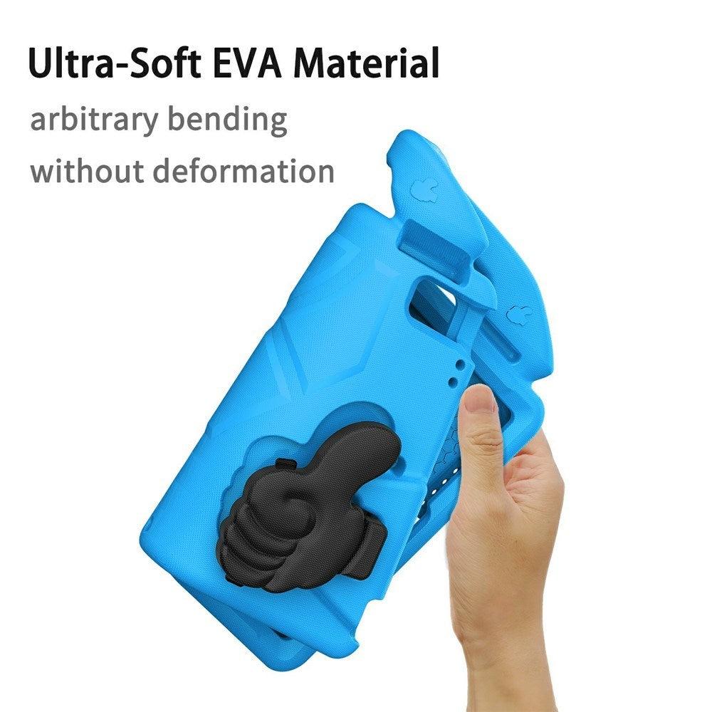 EIDERWOOD iPad 10.2" (2021 / 2020 / 2019) / Air (2019) Børne Tablet Cover m. Indbygget Ståfunktion - Blå