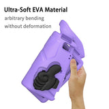 EIDERWOOD iPad 10.2" (2021 / 2020 / 2019) / Air (2019) Børne Tablet Cover m. Indbygget Ståfunktion - Lilla