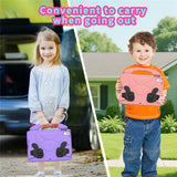 EIDERWOOD iPad 10.2" (2021 / 2020 / 2019) / Air (2019) Børne Tablet Cover m. Indbygget Ståfunktion - Lilla