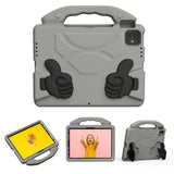 EIDERWOOD iPad Pro 11" (2025 - 2018) / Air (2022 / 2020) Børne Tablet Cover m. Indbygget Ståfunktion - Grå