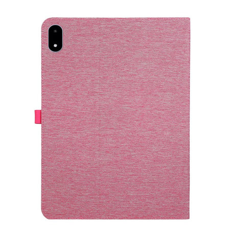 Kunstlæder Flip Cover - OnePlus Pad 3 - Kortholder & Ståfunktion - Lyserød