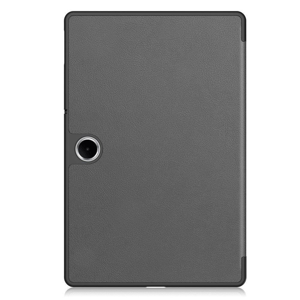 OnePlus Pad Lite - EIDERWOOD Kunstlæder Flip Cover m. Ståfunktion - Grå