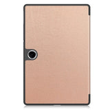 OnePlus Pad Lite - EIDERWOOD Kunstlæder Flip Cover m. Ståfunktion - Rose Gold