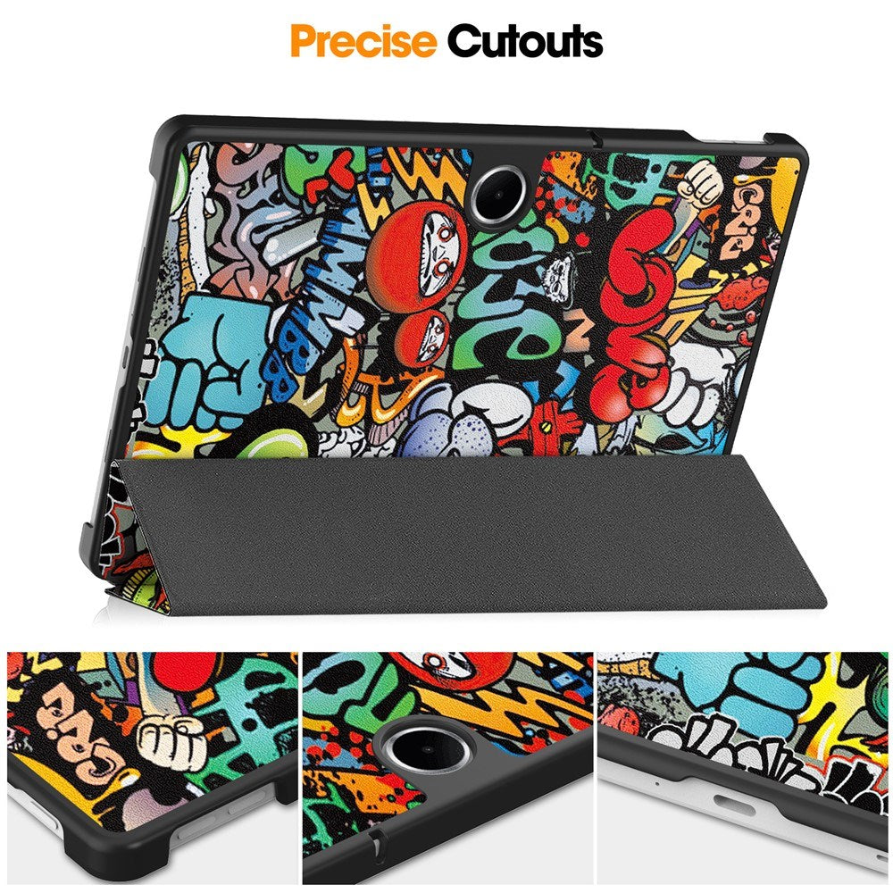 OnePlus Pad Lite - EIDERWOOD Kunstlæder Flip Cover - Graffiti