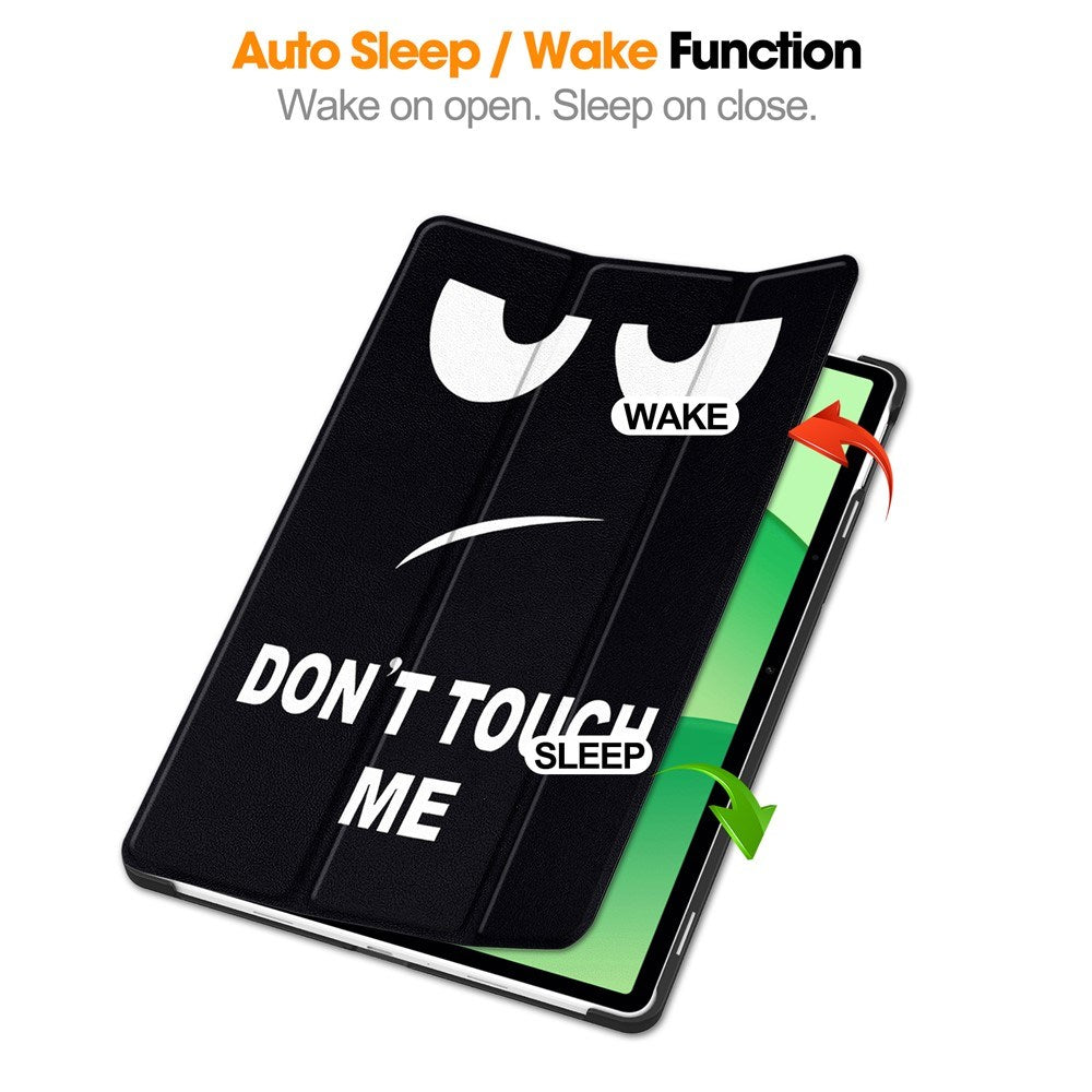 OnePlus Pad Lite - EIDERWOOD Kunstlæder Flip Cover - Don't Touch Me