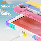 EIDERWOOD Samsung Galaxy Tab S11 Stødabsorberende Cover m. Roterbar Ståfunktion & Velcrostrop - Multi