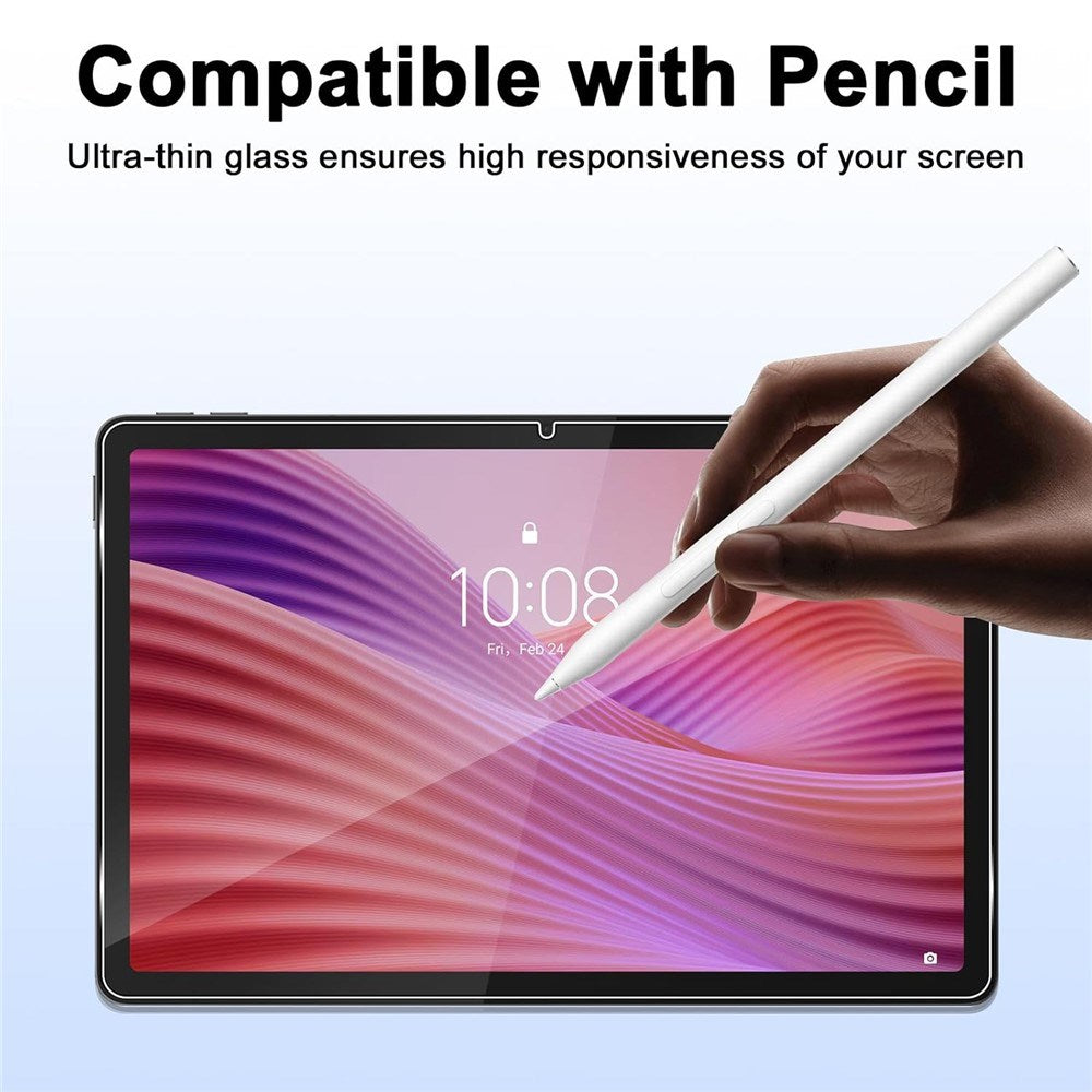 EIDERWOOD Lenovo Idea Tab 11 Fleksibelt Plast Mobil Cover m. Skærmbeskyttelse - Gennemsigtig