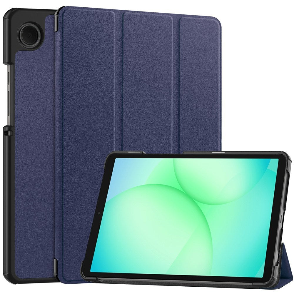 EIDERWOOD Samsung Galaxy Tab A11 Læder Tablet Cover m. Standerfunktion - Blå