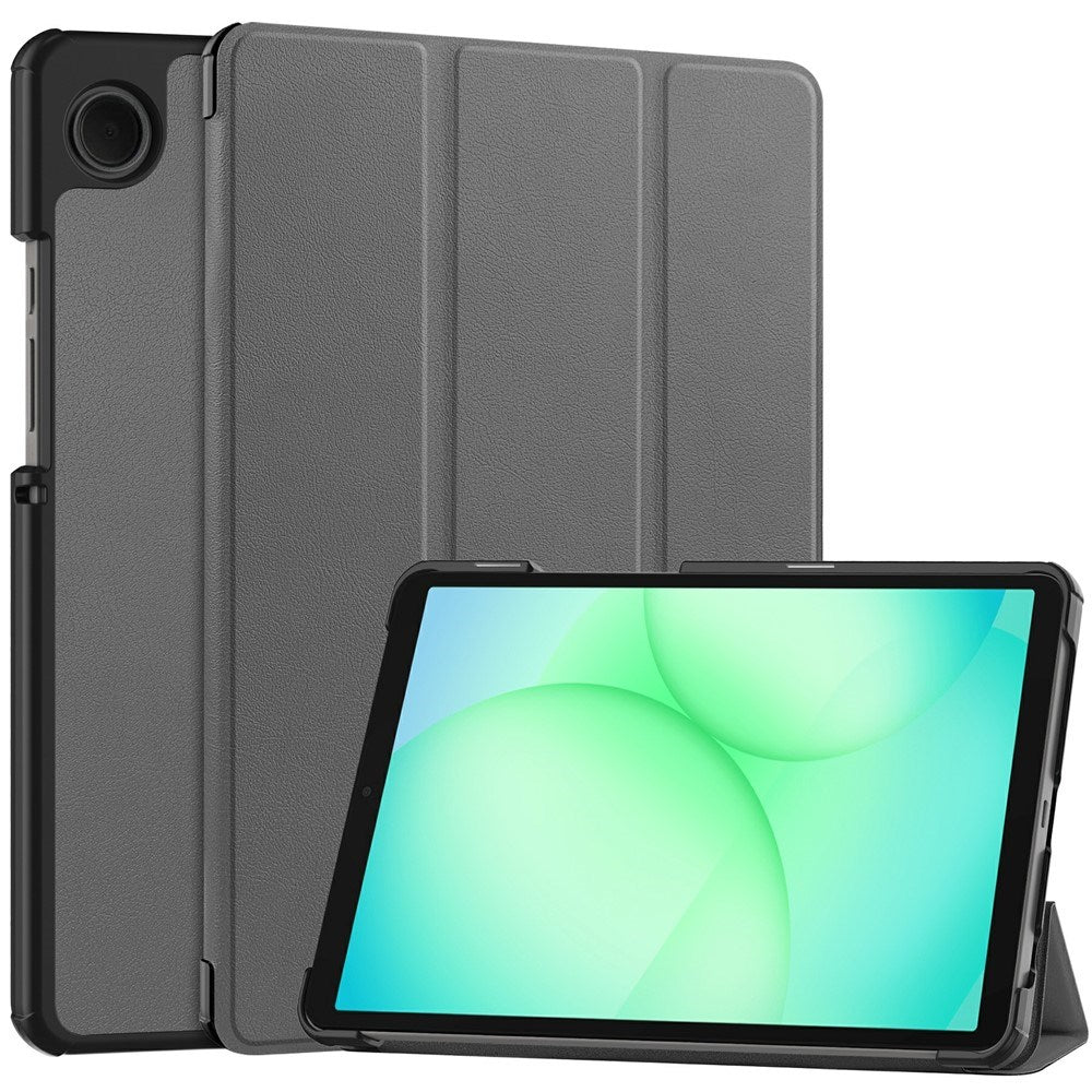 EIDERWOOD Samsung Galaxy Tab A11 Læder Tablet Cover m. Standerfunktion - Grå