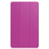 EIDERWOOD Samsung Galaxy Tab A11 Læder Tablet Cover m. Standerfunktion - Lilla