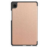 EIDERWOOD Samsung Galaxy Tab A11 Læder Tablet Cover m. Standerfunktion - Rose Gold