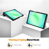 EIDERWOOD Samsung Galaxy Tab A11 Læder Tablet Cover m. Standerfunktion - Hvid