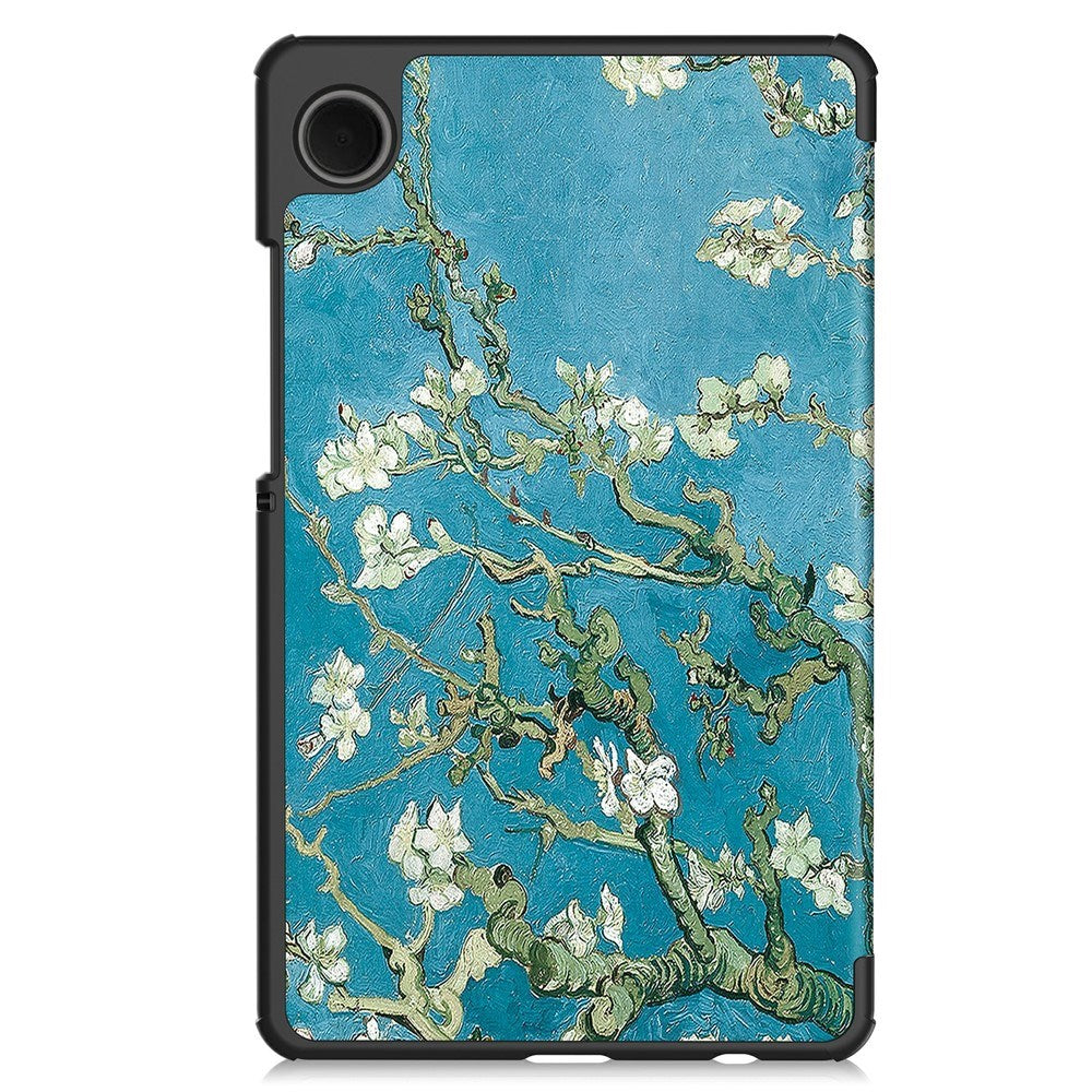 EIDERWOOD Samsung Galaxy Tab A11 Kunstlæder Tablet Cover m. Motiv - Blomster