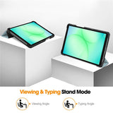 EIDERWOOD Samsung Galaxy Tab A11 Kunstlæder Tablet Cover m. Motiv - Enhjørning