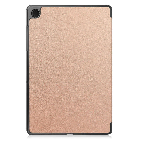 Samsung Galaxy Tab A11+ (Plus) EIDERWOOD Kunstlæder Tablet Cover m. Standerfunktion - Rose Gold
