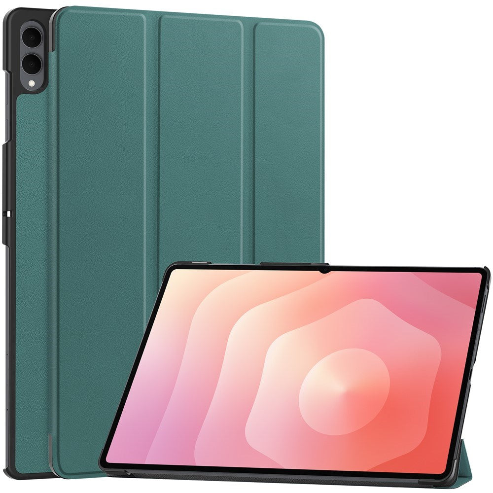 EIDERWOOD Samsung Galaxy Tab S11 Ultra Læder Tablet Cover m. Standerfunktion - Grøn