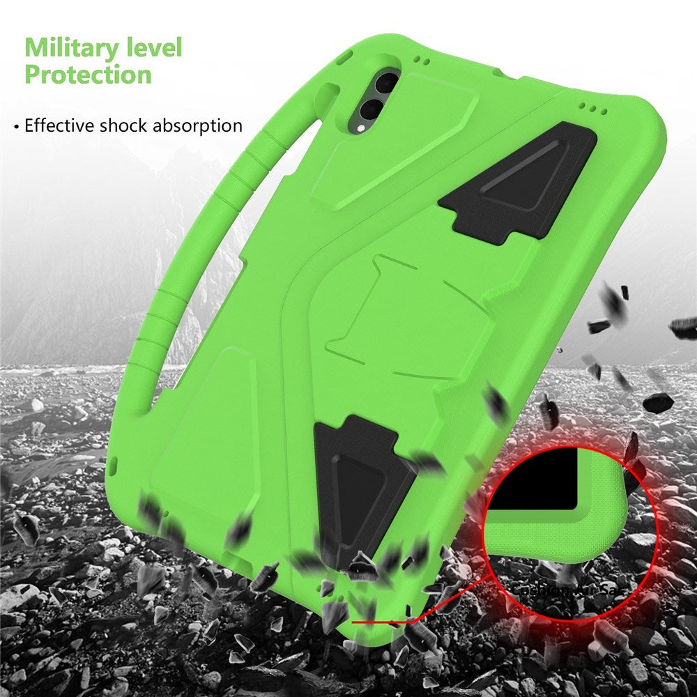 Samsung Galaxy Tab S11 Ultra EIDERWOOD Børne Cover - Kickstand - Grøn