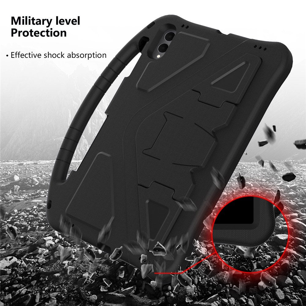 Samsung Galaxy Tab S11 Ultra EIDERWOOD Børne Cover - Kickstand - Sort