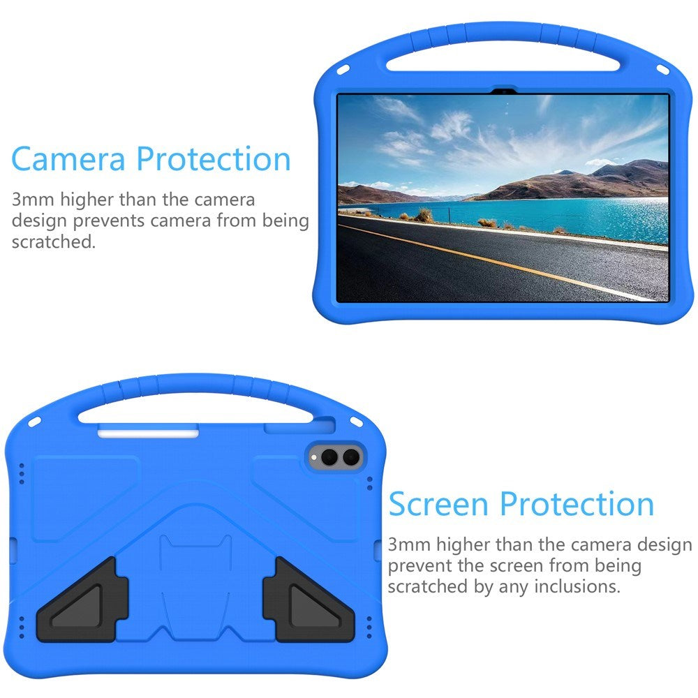 Samsung Galaxy Tab S11 Ultra EIDERWOOD Børne Cover - Kickstand - Blå