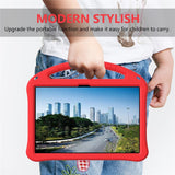 EIDERWOOD Xiaomi Redmi Pad 2 Pro Børnevenligt Tablet Cover med Kickstand - Rød