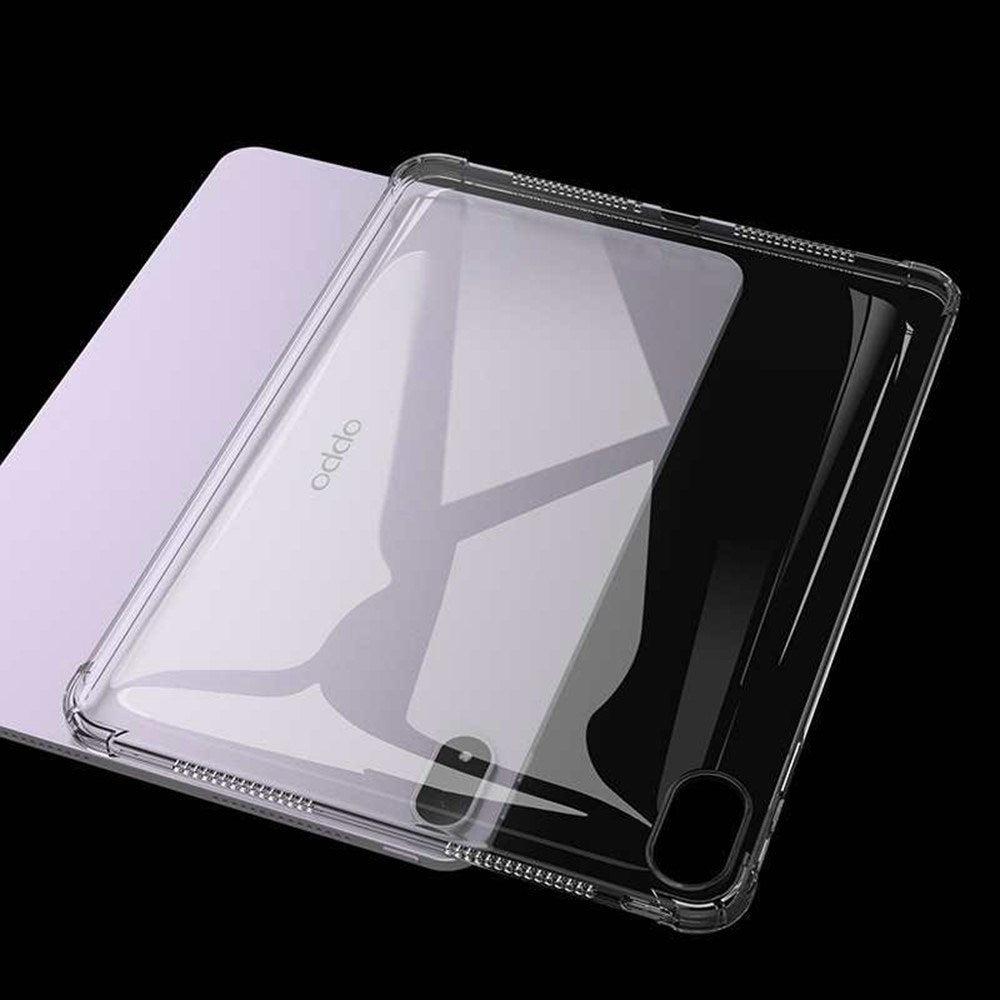 EIDERWOOD Oppo Pad 5 Fleksibelt Plast Tablet Cover - Gennemsigtig